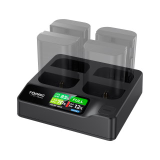 Accsoon BC03 Toprig 100W 4-Bay LP-E6 Fast Charger Accsoon BC03 Toprig 100W 4-Bay LP-E6 Fast Charger