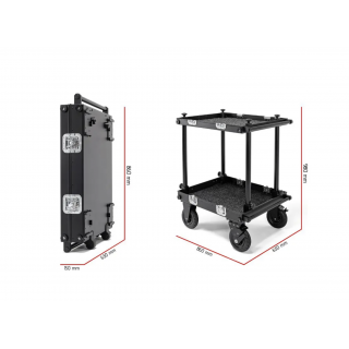 Adicam MINI Cart on 10” wheels Black Edition