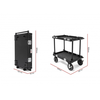 Adicam STANDARD+ Cart on 9" wheels Black Edition Adicam STANDARD+ Cart on 9" wheels Black Edition