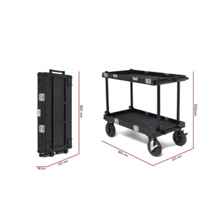 Adicam MAX+ Cart on 9″ wheels Black Edition
