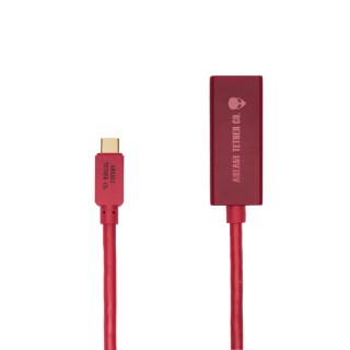 Area51 Sandia USB-C to USB-C Female Extension Tether Cable 4m/13ft Area51 Sandia USB-C to USB-C Female Extension Tether Cable 4m/13ft