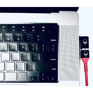 Area51 Moonbeam XL PRO+ USB-C Right Angle to USB-C Right Angle Tether Cable 9.5m/31ft Area51 Moonbeam XL PRO+ USB-C Right Angle to USB-C Right Angle Tether Cable 9.5m/31ft