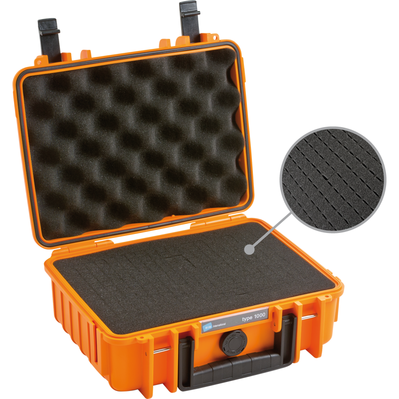 B&W Outdoor Cases Type 1000 ORA SI (pre-cut foam)