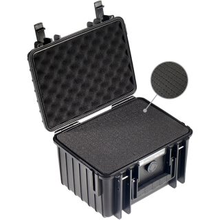 B&W Outdoor Cases Type 2000 BLK SI (pre-cut foam) B&W Outdoor Cases Type 2000 BLK SI (pre-cut foam)