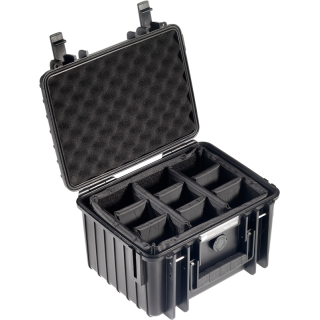 B&W Outdoor Cases Type 2000 BLK RPD (divider system)