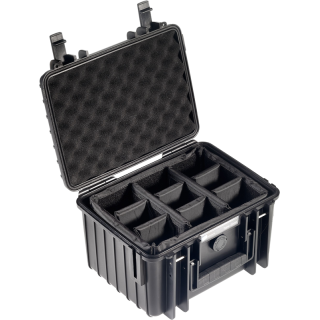 B&W Outdoor Cases Type 2000 BLK RPD (divider system) B&W Outdoor Cases Type 2000 BLK RPD (divider system)
