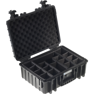 B&W Outdoor Cases Type 5000 BLK RPD (divider system)