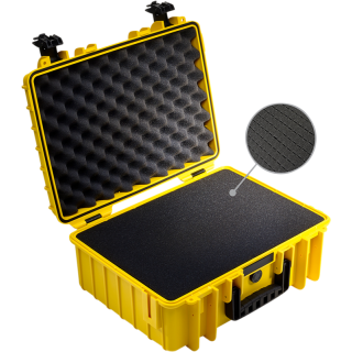 B&W Outdoor Cases Type 5000 YEL SI (pre-cut foam) B&W Outdoor Cases Type 5000 YEL SI (pre-cut foam)