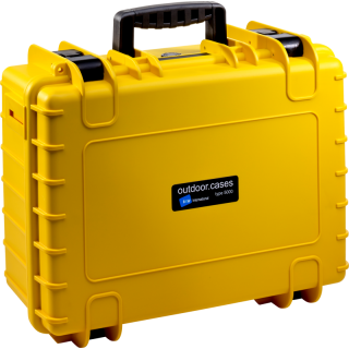 B&W Outdoor Cases Type 5000 YEL SI (pre-cut foam) B&W Outdoor Cases Type 5000 YEL SI (pre-cut foam)