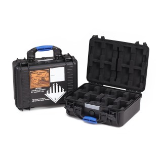 BLUESHAPE UN certified flight case for 8 mini batteries BLUESHAPE UN certified flight case for 8 mini batteries