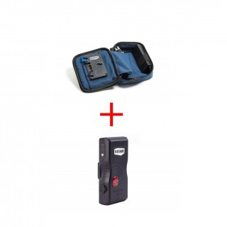 BLUESHAPE Mini travel charger 6A with V-LOCK LI-ION BATTERY 100 WH KIT