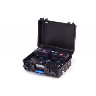 BLUESHAPE power station in RUGGED case for 4 batteries , trial voltage 14V - 28V and 48V regulated. VLOCK BLUESHAPE power station in RUGGED case for 4 batteries , trial voltage 14V - 28V and 48V regulated. VLOCK