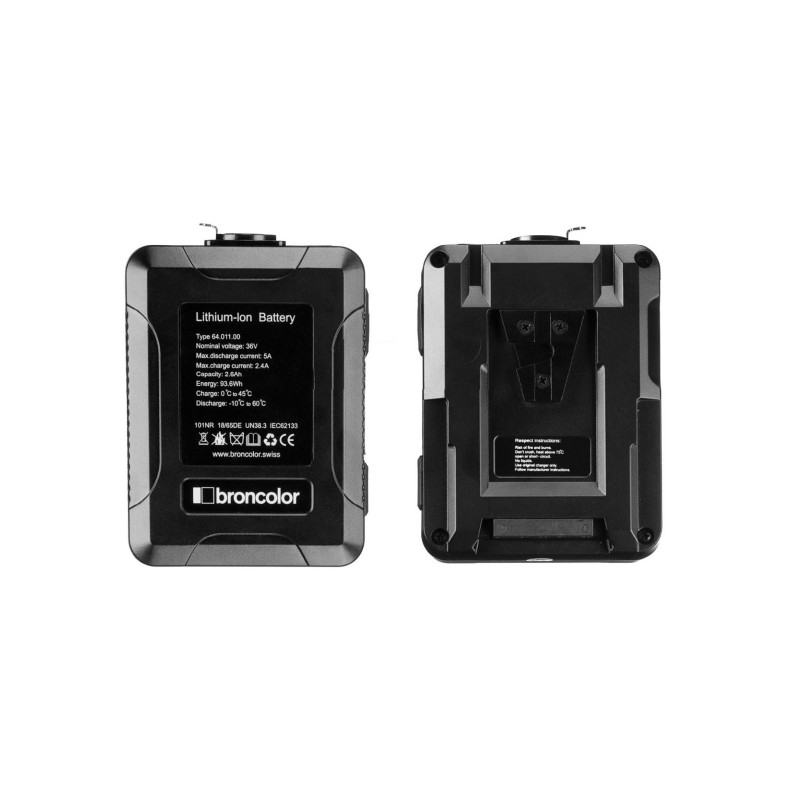 Broncolor Li-Ion battery 36 V XLR