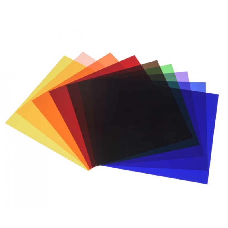 Broncolor colour filters for barn door for L40