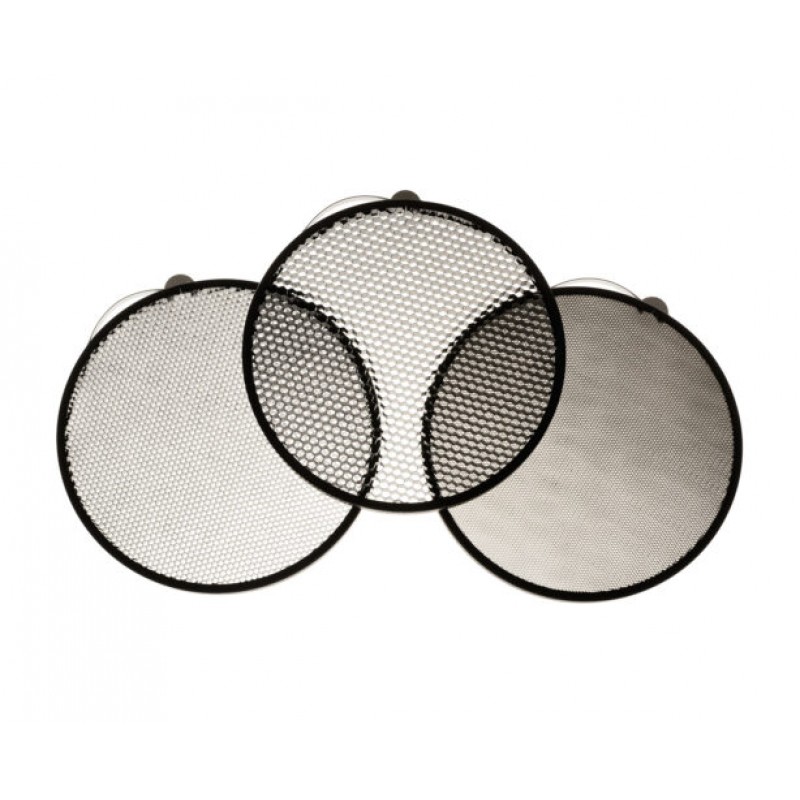 Broncolor honeycomb grids for L40, set of 3 pieces