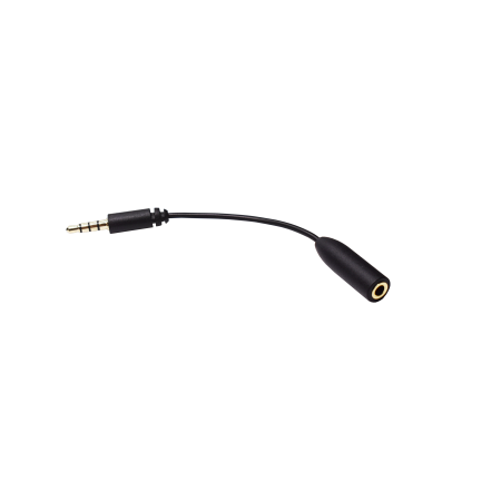 Ckmova AC-TFS 3.5mm TRS (Female) to 3.5mm TRRS (Male) cable