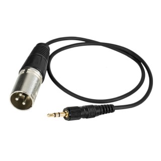 Ckmova AC-TLX 3.5mm TRS with locking to 3-pin XLR output cable Ckmova AC-TLX 3.5mm TRS with locking to 3-pin XLR output cable