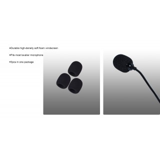 Ckmova FW-4 Foam Windscreen for Lavalier Microphone Ckmova FW-4 Foam Windscreen for Lavalier Microphone