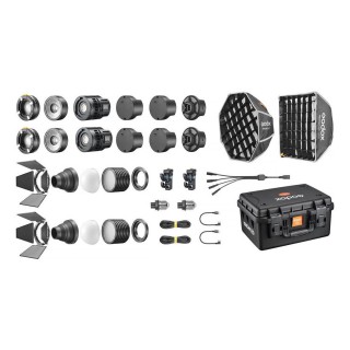 Godox KNOWLED MS60BI 2K Bi-Color LED 2 Light Kit Godox KNOWLED MS60BI 2K Bi-Color LED 2 Light Kit