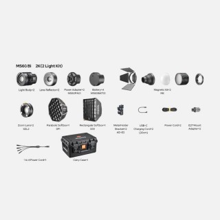 Godox KNOWLED MS60BI 2K Bi-Color LED 2 Light Kit