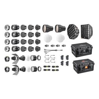 Godox KNOWLED MS60R K2 RGB LED 4 Light Kit Godox KNOWLED MS60R K2 RGB LED 4 Light Kit