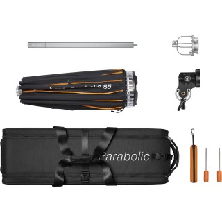 Godox Parabolic Reflector Zoom Box P88Kit Godox Parabolic Reflector Zoom Box P88Kit