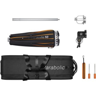 Godox Parabolic Reflector Zoom Box P68Kit Godox Parabolic Reflector Zoom Box P68Kit