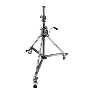 Kupo 485 Heavy duty Wind-Up Low Base Stand with Braked Caster