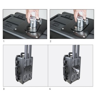 Kupo CST-3815 Croxs Case to Stand Top Kupo CST-3815 Croxs Case to Stand Top