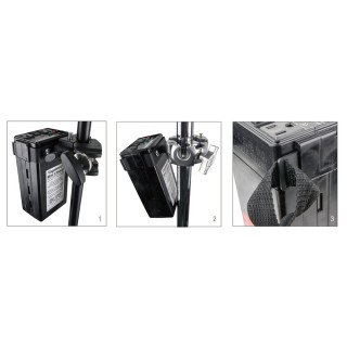 Kupo KS-099 / BRACKET FOR VAGABOND MINI LITHIUM PORTABLE POWER PACK Kupo KS-099 / BRACKET FOR VAGABOND MINI LITHIUM PORTABLE POWER PACK