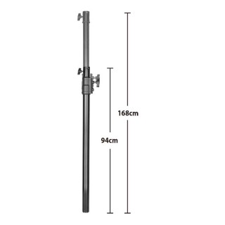 Kupo 168B Heavy Duty Telescopic Mast W/ Junior Receiver Kupo 168B Heavy Duty Telescopic Mast W/ Junior Receiver
