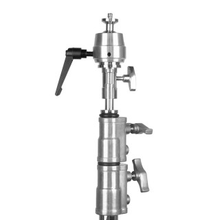 Kupo KCP-438 Heavy-Duty 3/8-16" Male Thread to TVMP Swivel Adapter Kupo KCP-438 Heavy-Duty 3/8-16" Male Thread to TVMP Swivel Adapter