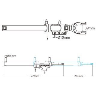 Kupo KS-254 Steadicam Docking Bracket Kupo KS-254 Steadicam Docking Bracket