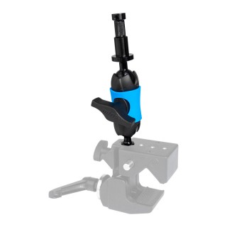 Kupo KS-482 Super Knuckle Double Socket Arm W/ 16mm Baby Receiver & Hex Baby Stud Kupo KS-482 Super Knuckle Double Socket Arm W/ 16mm Baby Receiver & Hex Baby Stud