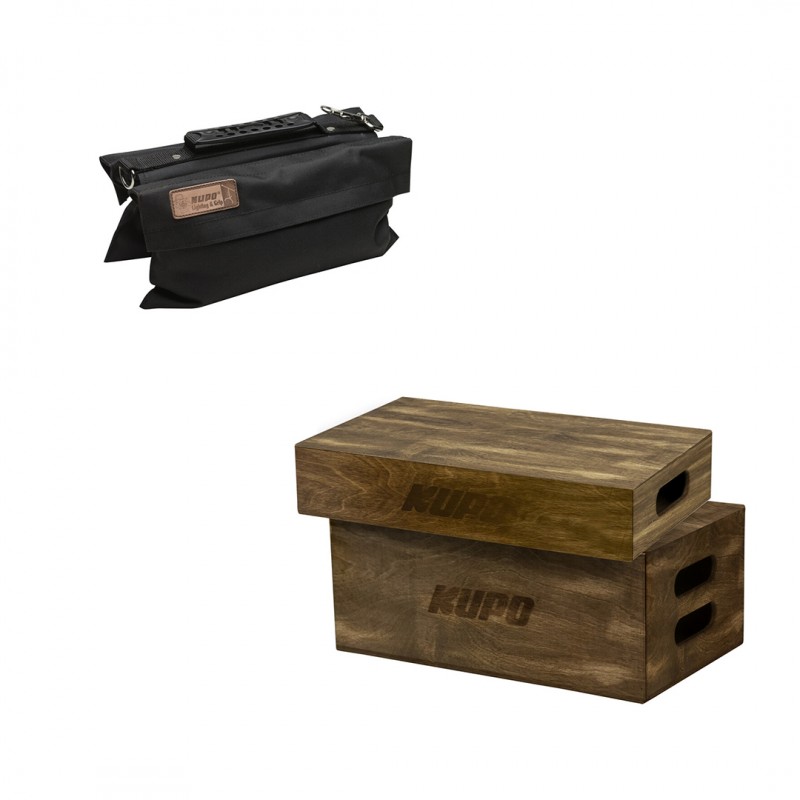 Apple Boxes & Sand Bags