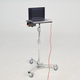 Kupo Tethermate Kit with wheels for laptop 15" Kupo Tethermate Kit with wheels for laptop 15"