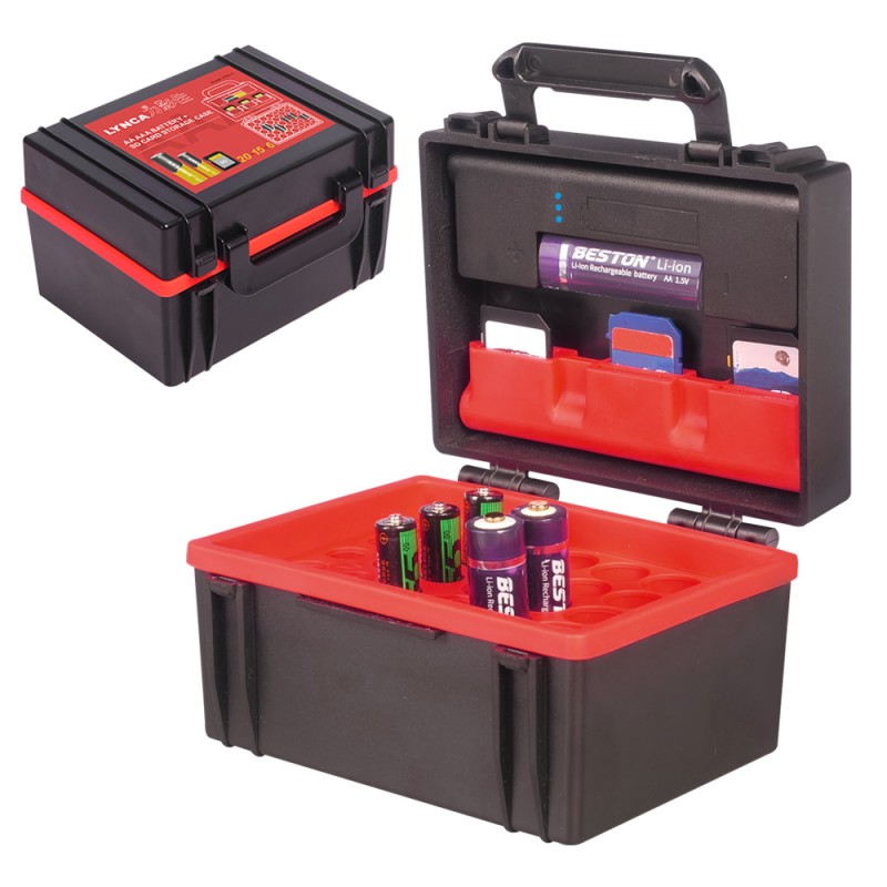 Lensgo D750C battery and SD card case