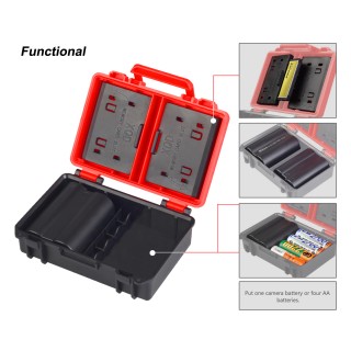 Lensgo D810 battery and card case