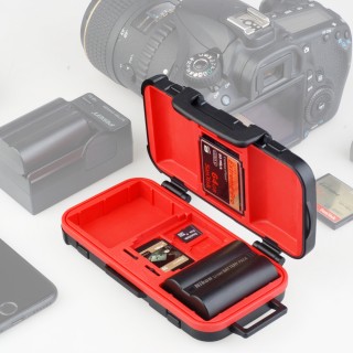 Lensgo D850 battery and card case