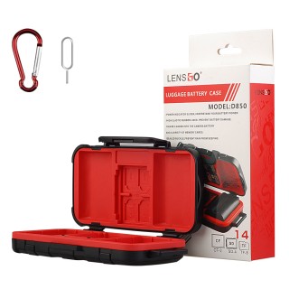 Lensgo D850 battery and card case