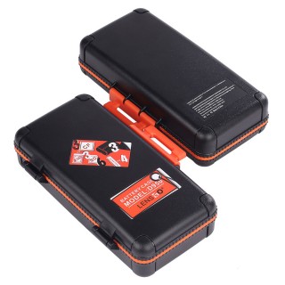 Lensgo D950 battery and card case orange