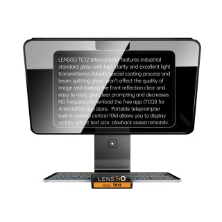 Lensgo TC12 12.9'' Teleprompter for iPad Tablet Smartphone DSLR Camera Lensgo TC12 12.9'' Teleprompter for iPad Tablet Smartphone DSLR Camera