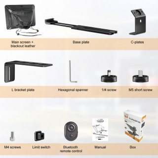 Lensgo TC12 12.9'' Teleprompter for iPad Tablet Smartphone DSLR Camera Lensgo TC12 12.9'' Teleprompter for iPad Tablet Smartphone DSLR Camera