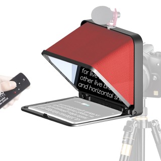 Lensgo TC7 8” Teleprompter for iPad Tablet Smartphone DSLR Camera Lensgo TC7 8” Teleprompter for iPad Tablet Smartphone DSLR Camera