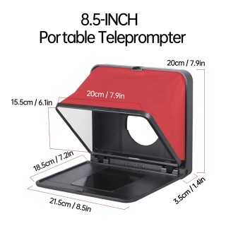 Lensgo TC7 8” Teleprompter for iPad Tablet Smartphone DSLR Camera Lensgo TC7 8” Teleprompter for iPad Tablet Smartphone DSLR Camera