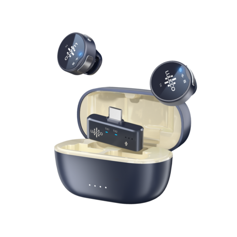 Luucco AirWave Mini-K2 (USB-C)  wireless lavalier microphone