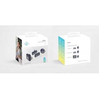 Luucco AirWave K1 USB-C wireless lavalier microphone Luucco AirWave K1 USB-C wireless lavalier microphone