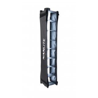 NanLite Barndoor with eggcrate for Pavotube II 15X