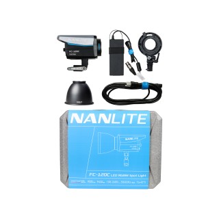 Nanlite FC-120C Color LED Spotlight location kit Nanlite FC-120C Color LED Spotlight location kit
