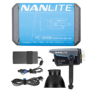Nanlite FC-300B Bi-Color LED Spotlight Nanlite FC-300B Bi-Color LED Spotlight